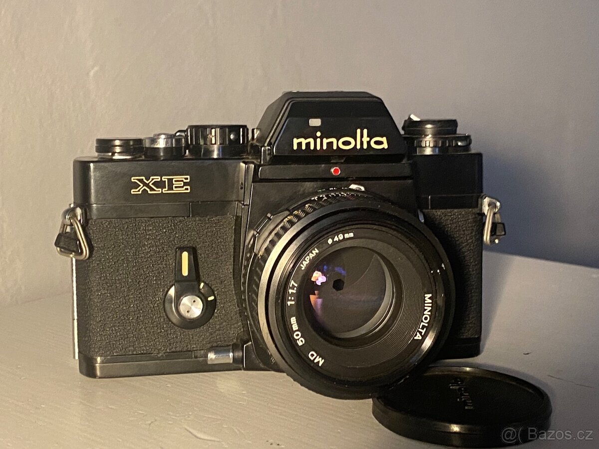 Minolta XD + Minolta MD 50mm f/1,7