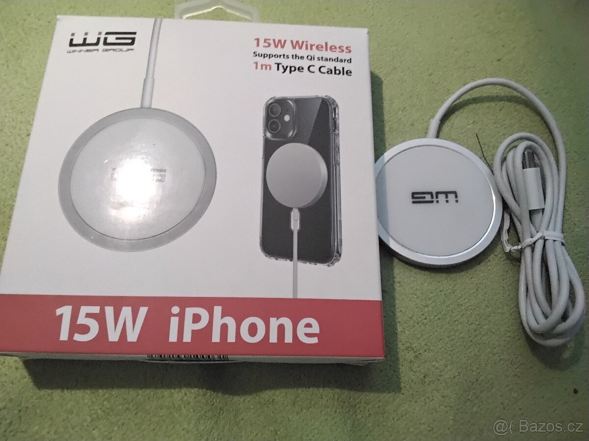 Bezdrátová Nabíječka iPhone 15W