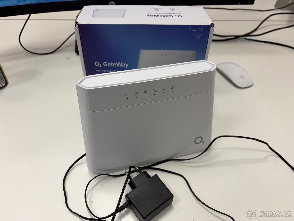 O2 VDSL Gateway (modem), Zyxel, zánovní