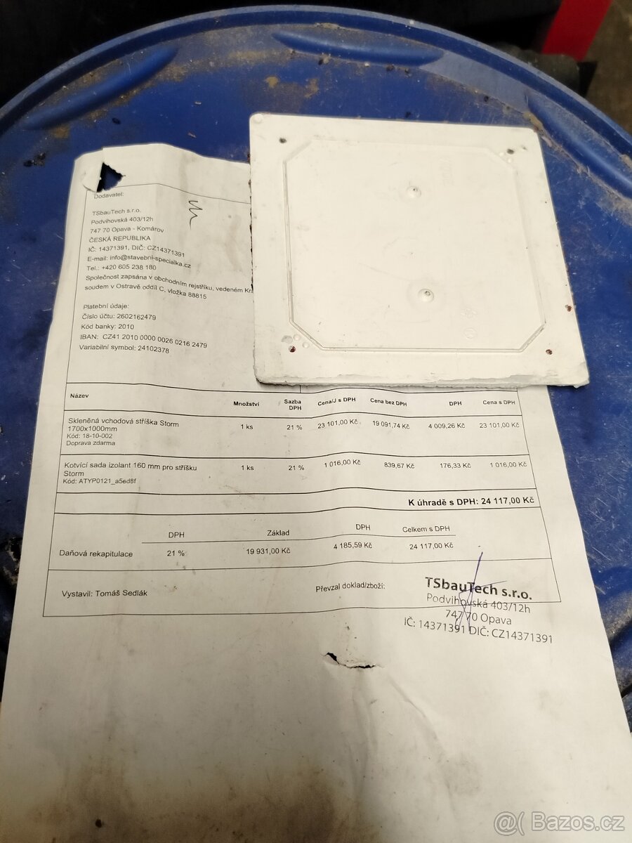 Stříška nad dveře