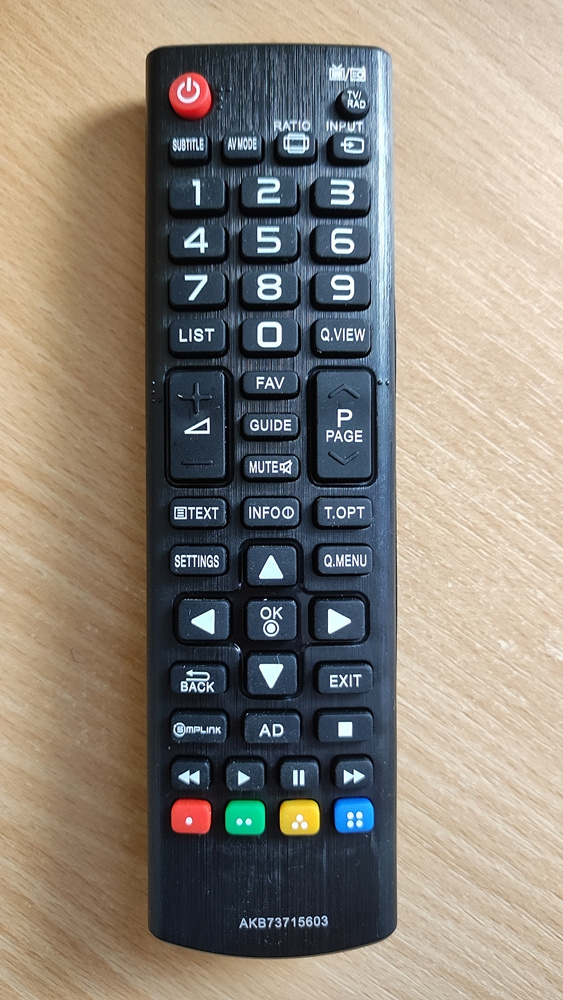 Dálkový ovladač pro Tv LG FAV/GUIDE