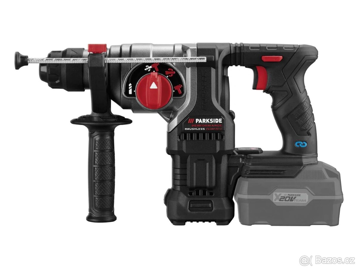 Parkside Aku kombinované kladivo PKHAP 20-Li C4