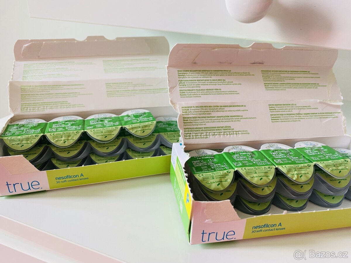 Jednodenní multifokální kontaktní čočky BioTrue 24 ks