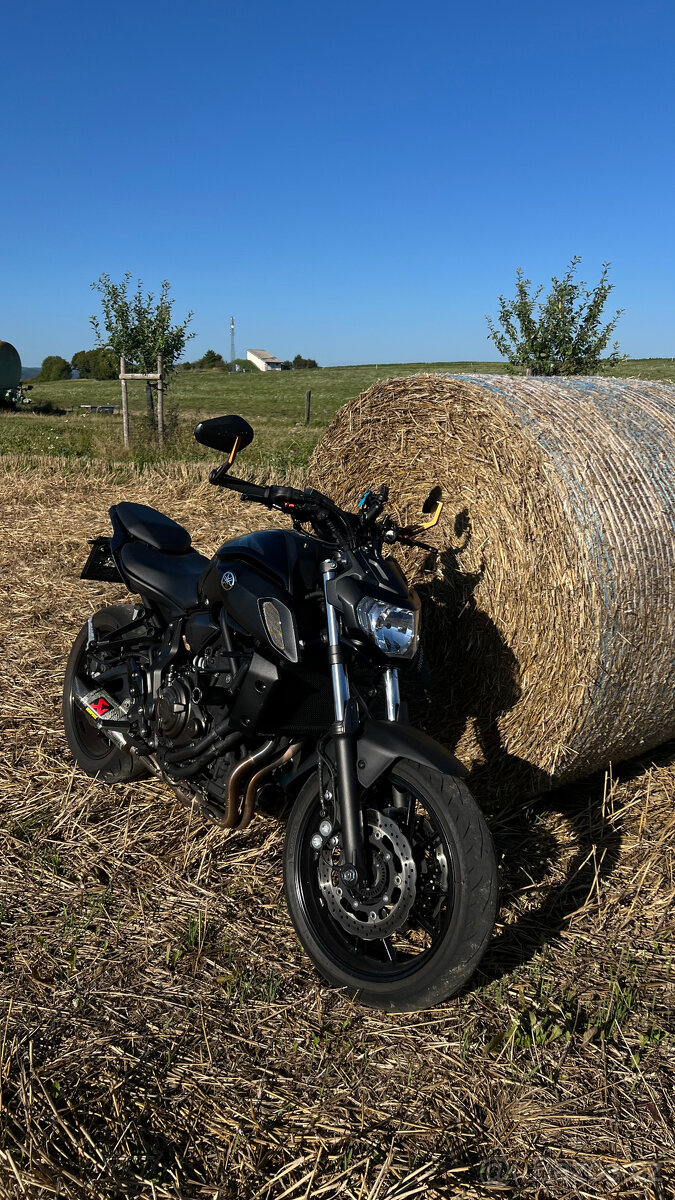 Yamaha mt07 2020 35kW černá