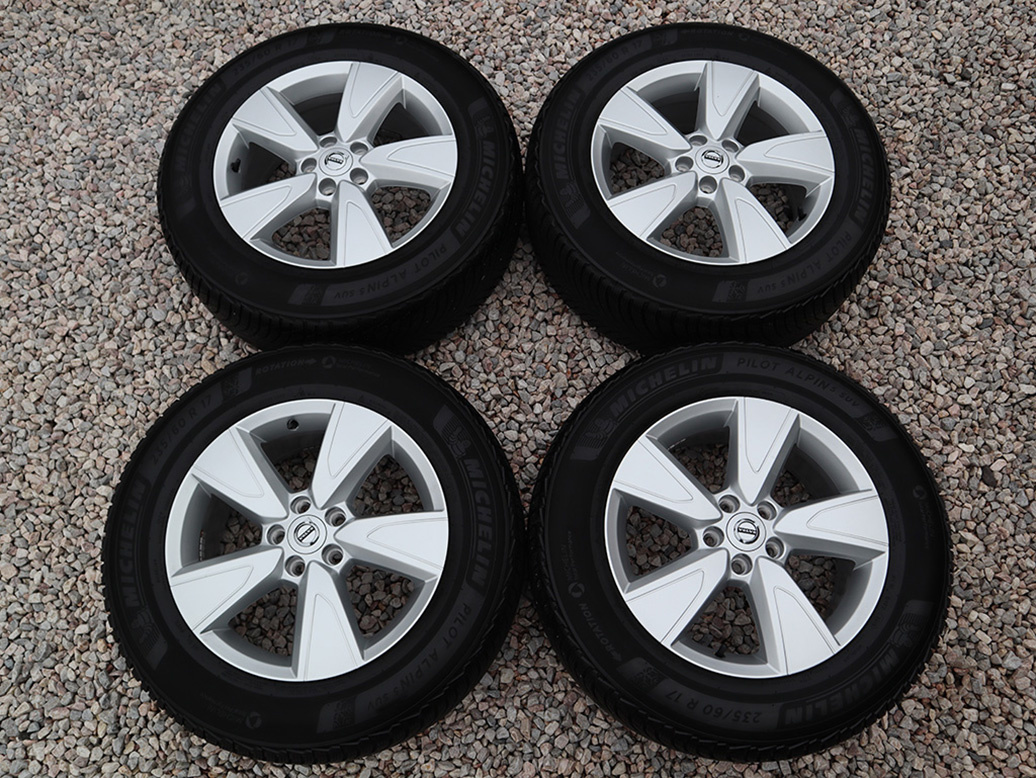 17" Alu kola = 5x108 = VOLVO XC40 – ZIMNÍ – MICHELIN - TOP