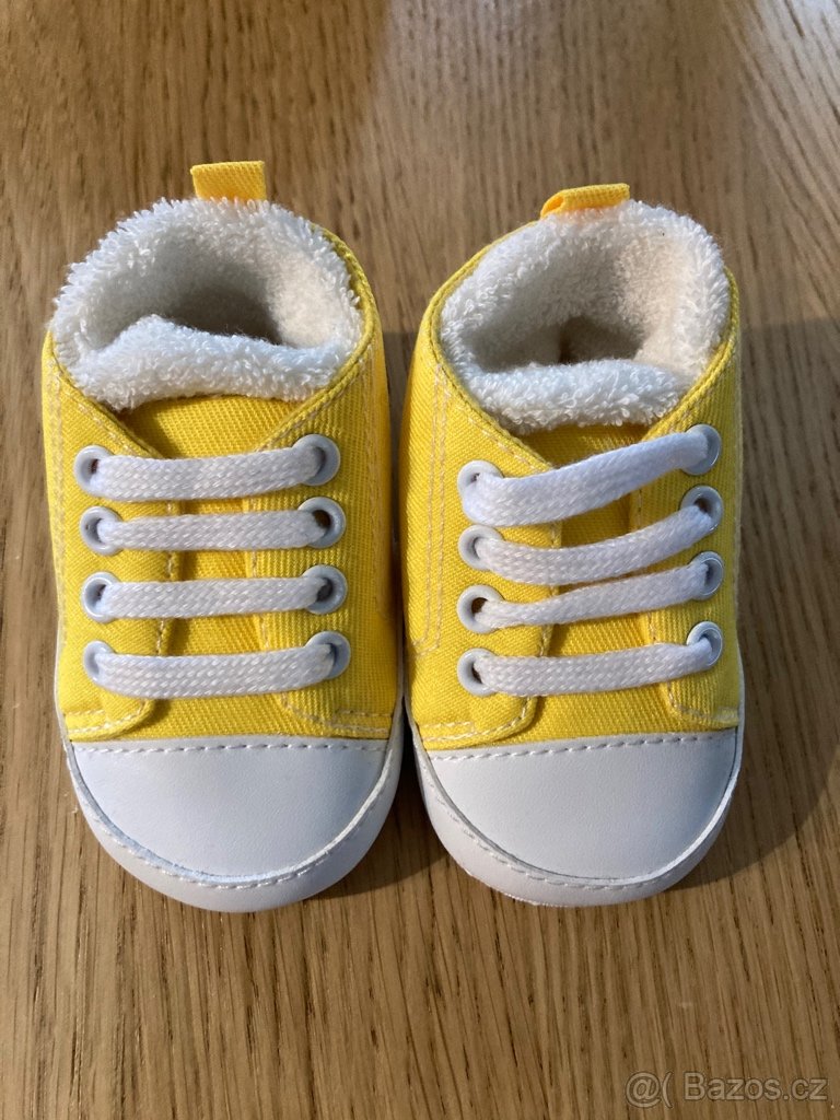 První dětské botičky