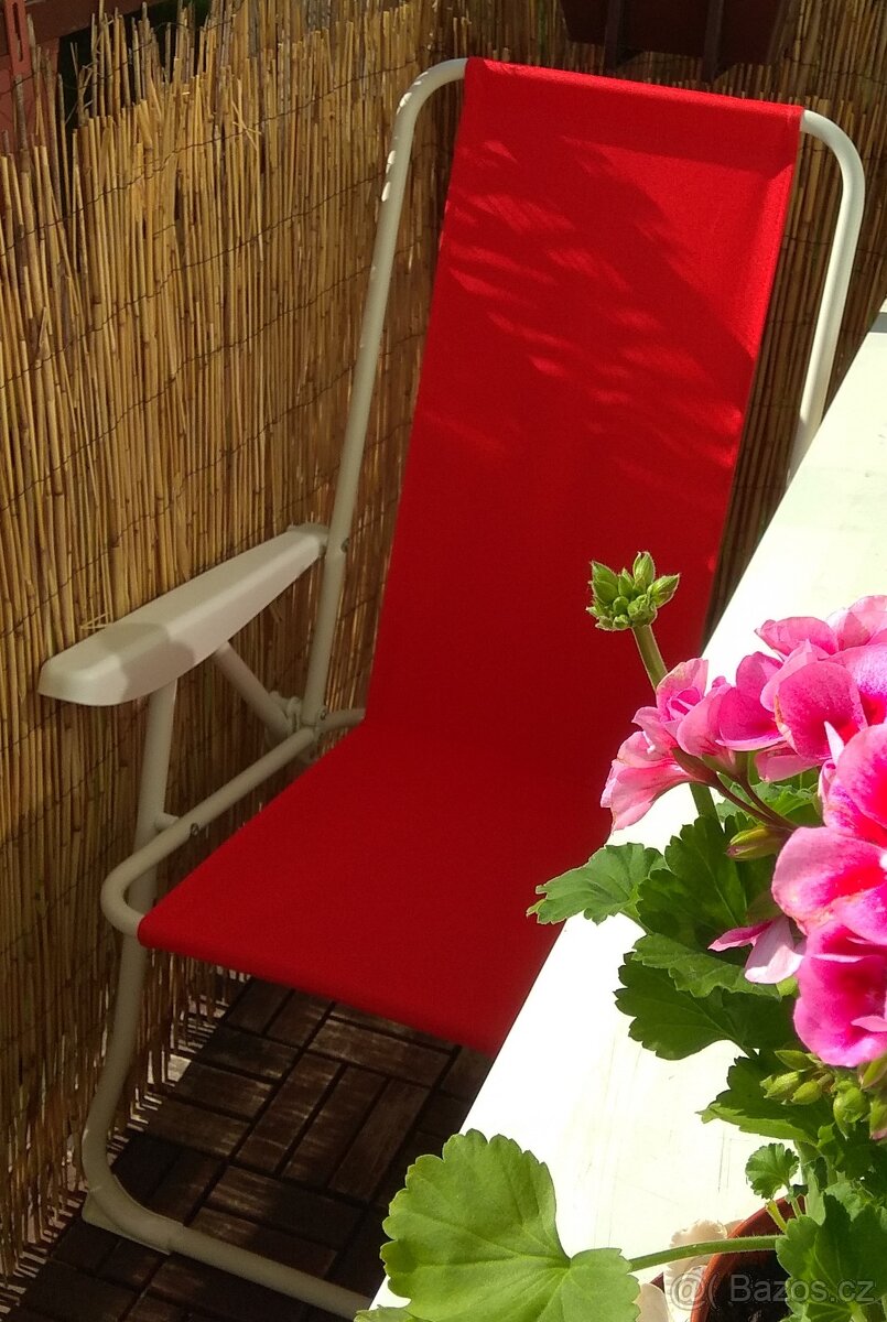 zahradní polohovatelné křeslo