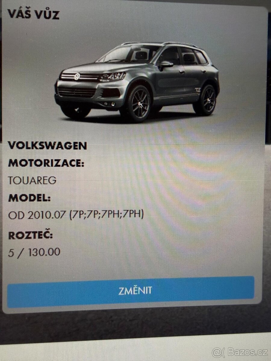 Alu kola VW Touareg