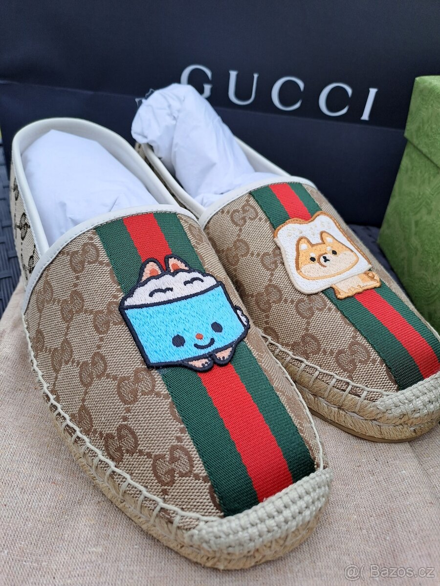 Gucci boty espadrilky
