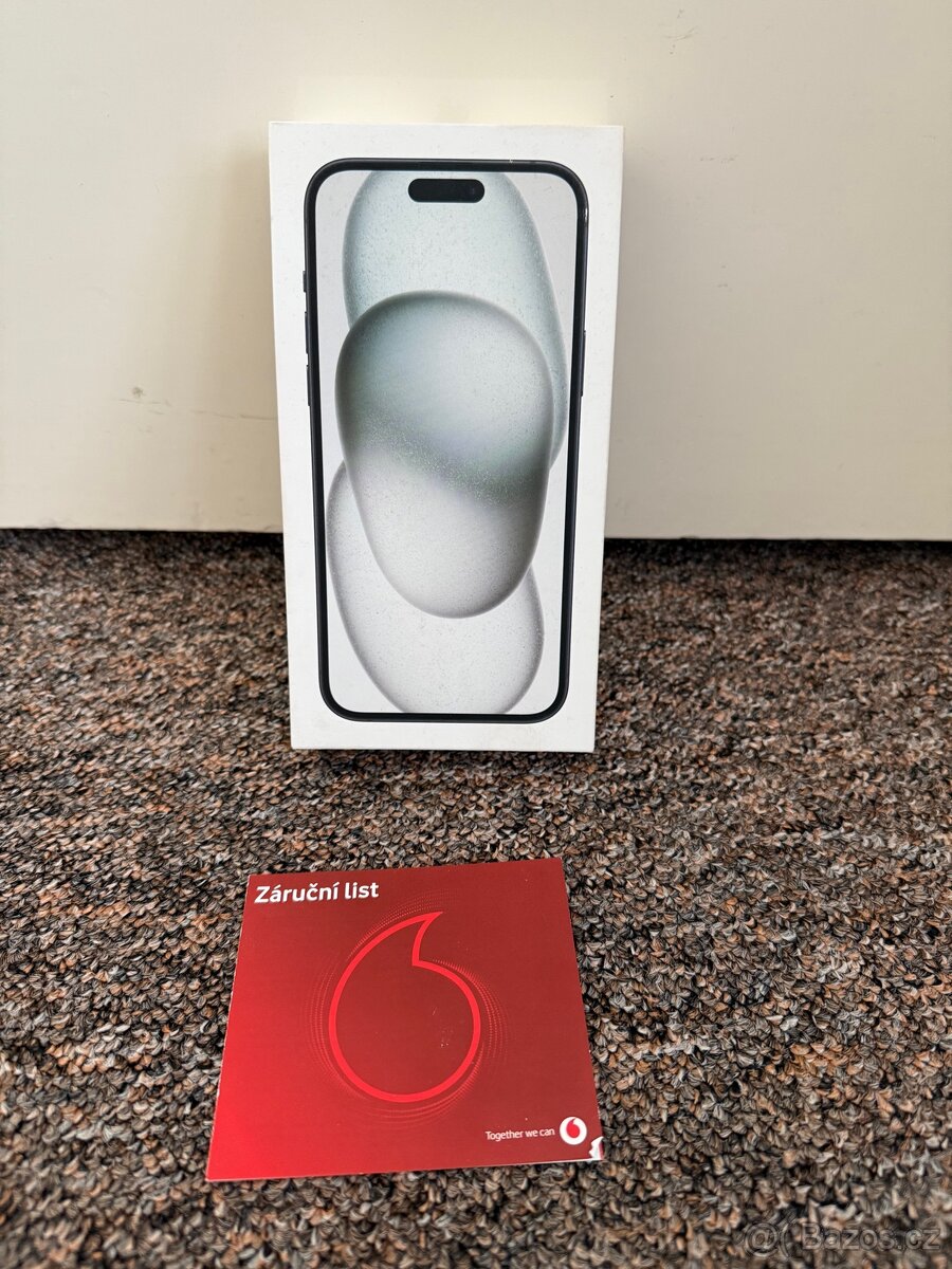 Novy Apple iPhone 15 Plus 512gb Black. CZ zaruka