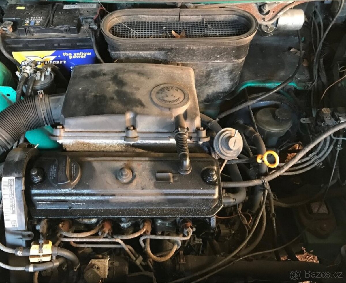 Felicia 1.9D motor s převodovkou