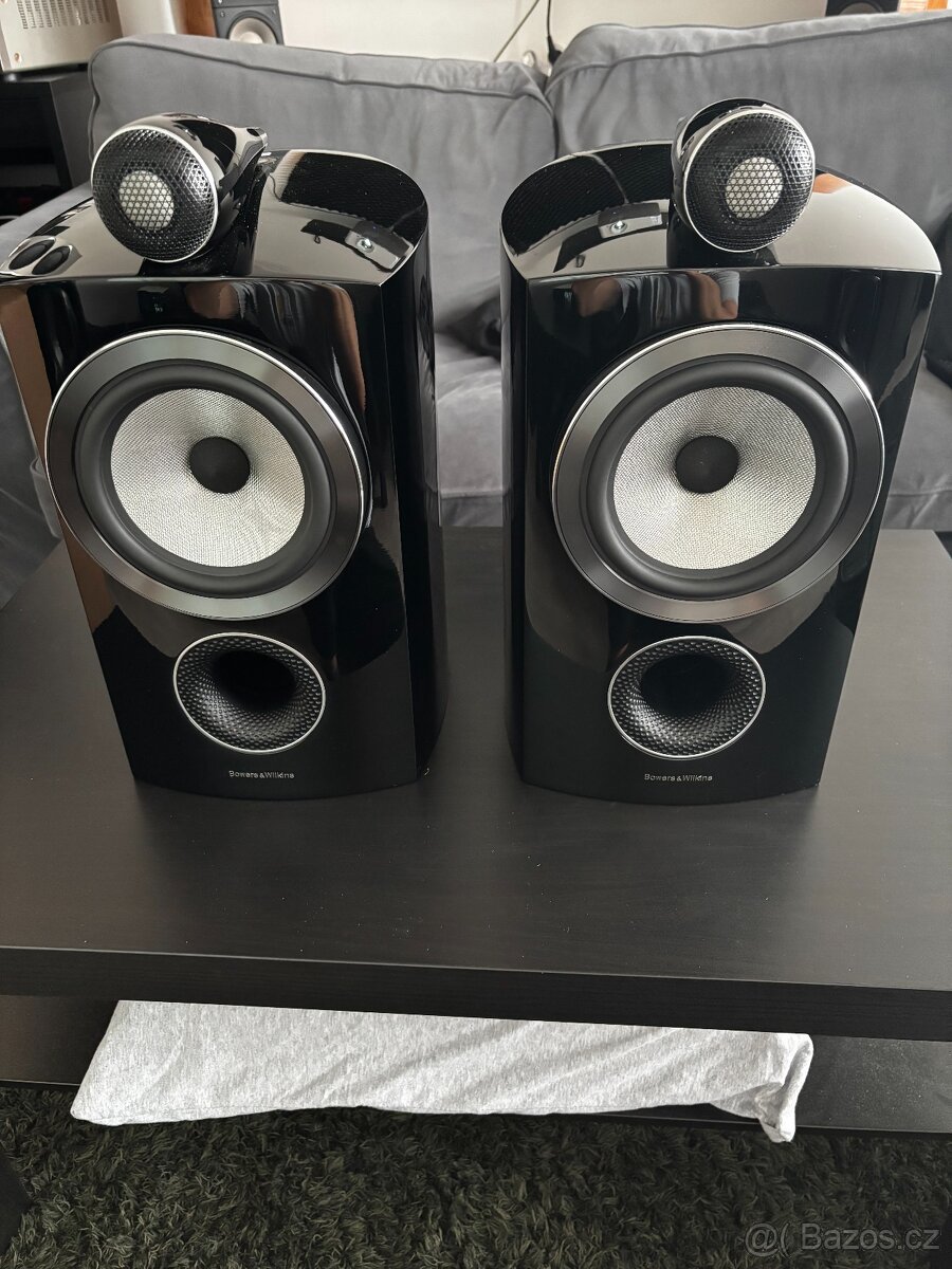 Bowers & Wilkins 805D3 | Černá Reprosoustava se Stojany