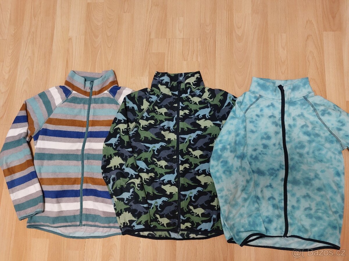 Fleece flís mikina HM, vel. 134/140