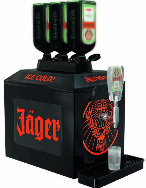 Půjčování jagermeister(Tap Machine)