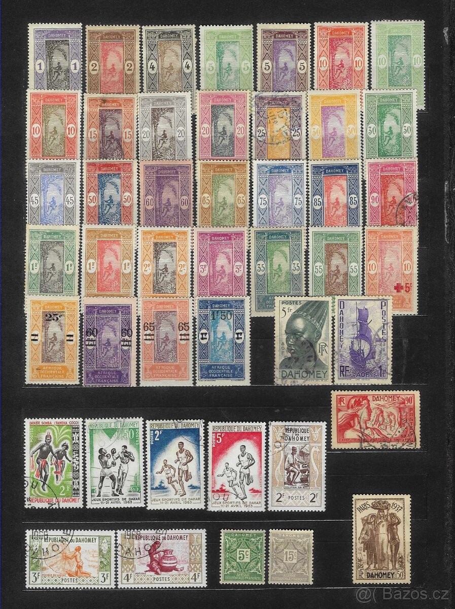 Známky Francouzkých kolonií - Dahomey