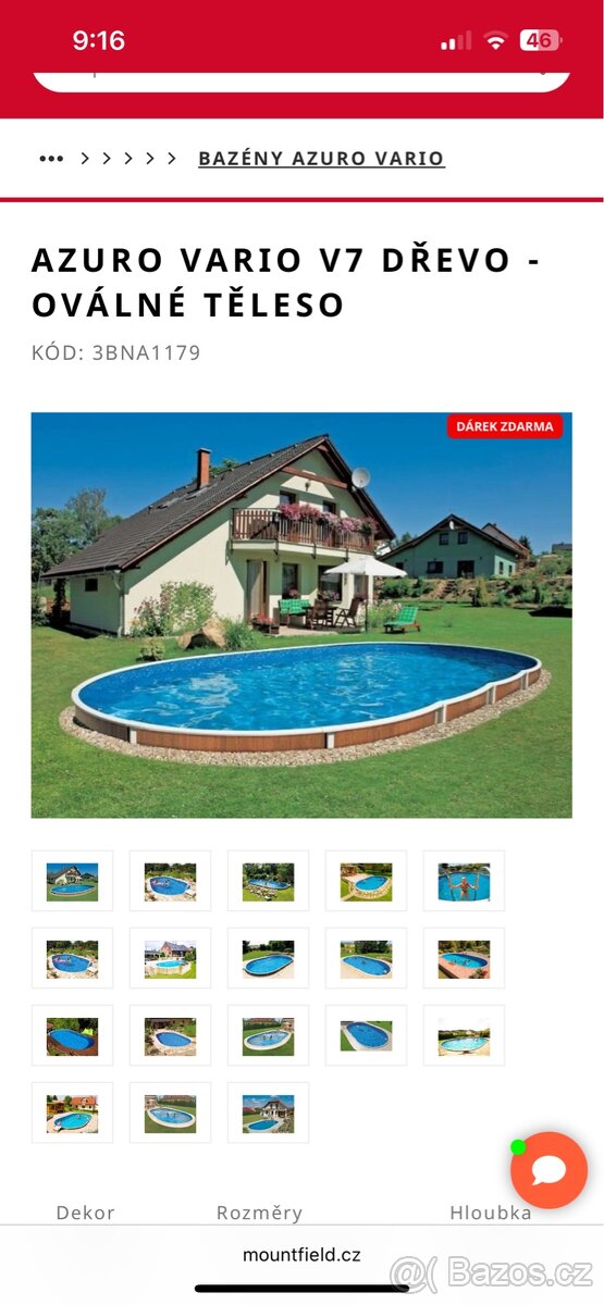 Azuro Vario V7 Dřevo