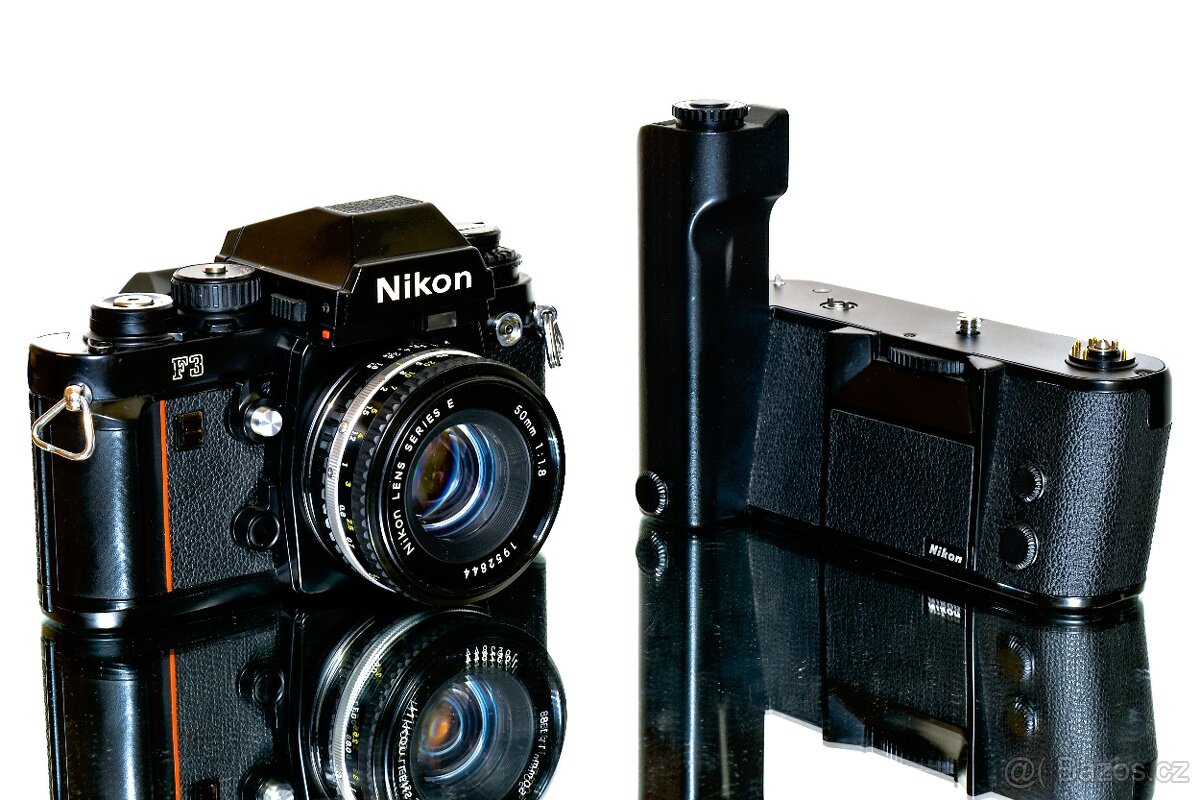 Nikon F3 + Pancake 1,8/50mm + MD-4 Motor Drive TOP STAV