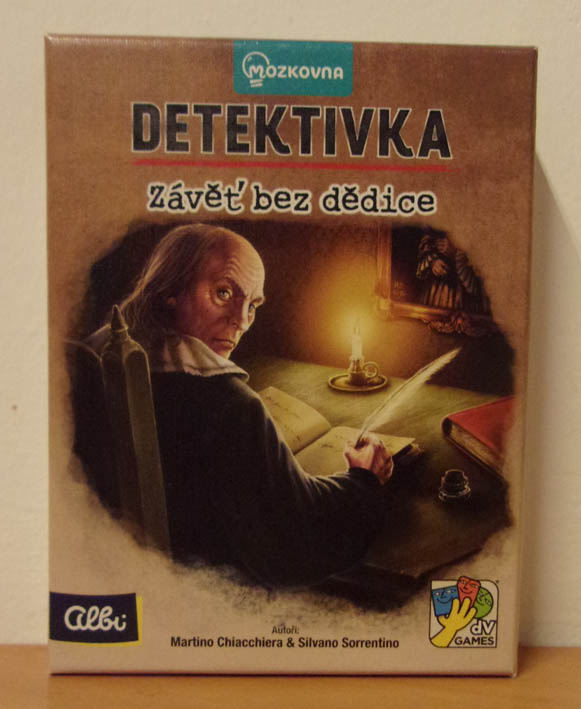 Závěť bez dědice - detektivní hra