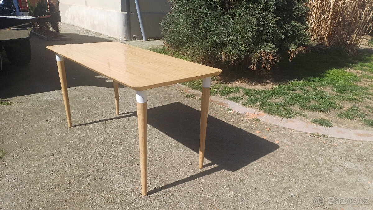 JÍDELNÍ STŮL SKANDINÁVSKÝ STYL 140x 66