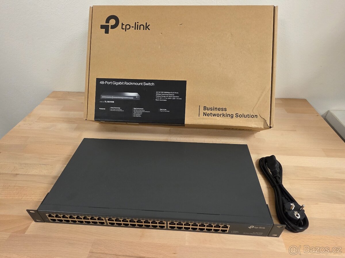 TP-Link TL-SG1048 – 48portový Gigabitový switch