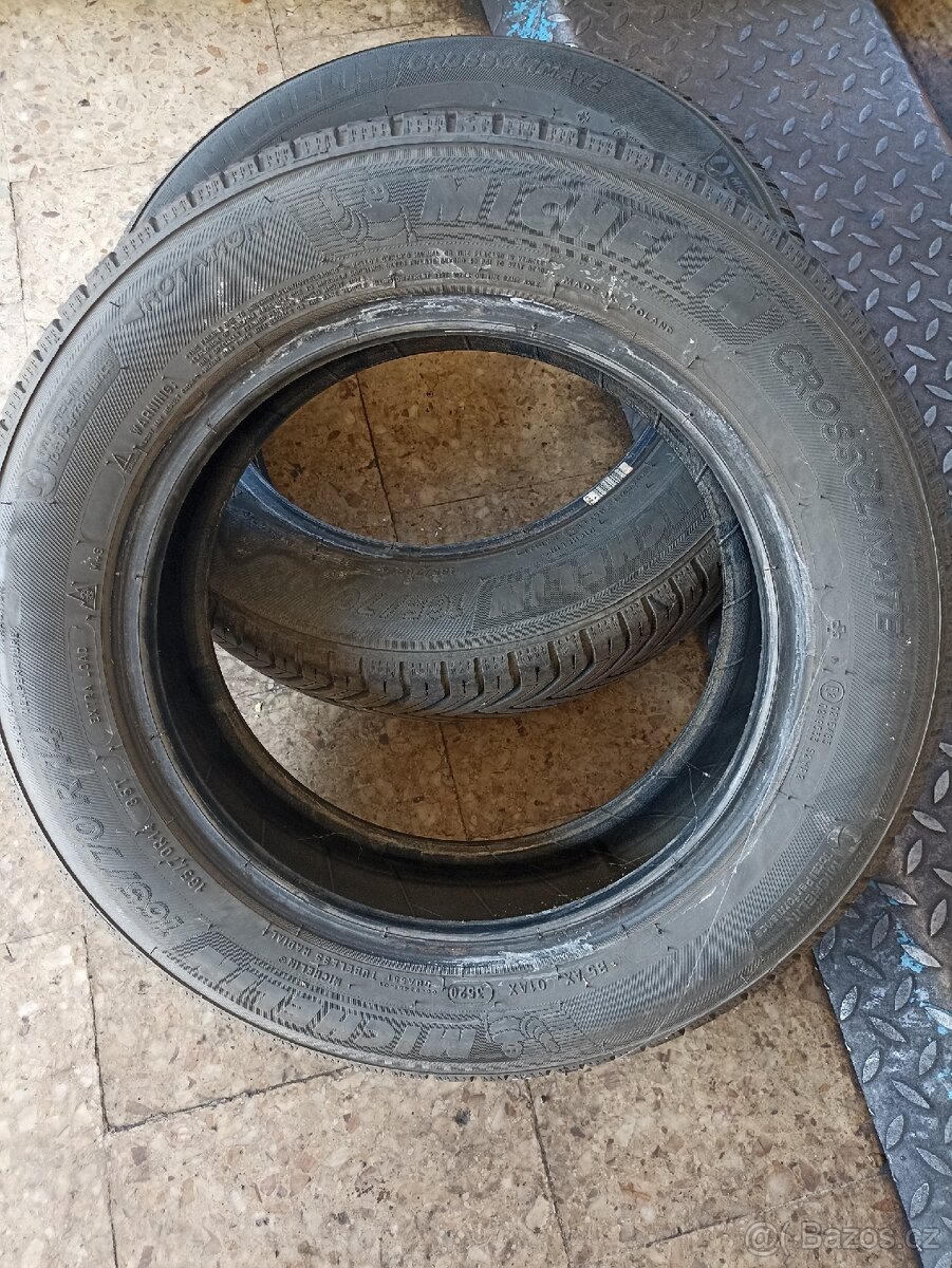 Letní pneu Michelin 165/70 R14 2 Kusy