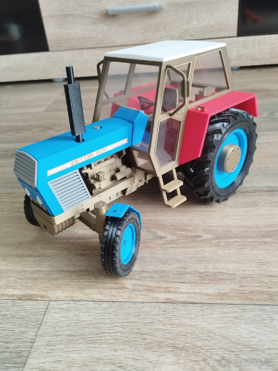 Zetor Crystal 8011 model 3 d tisk