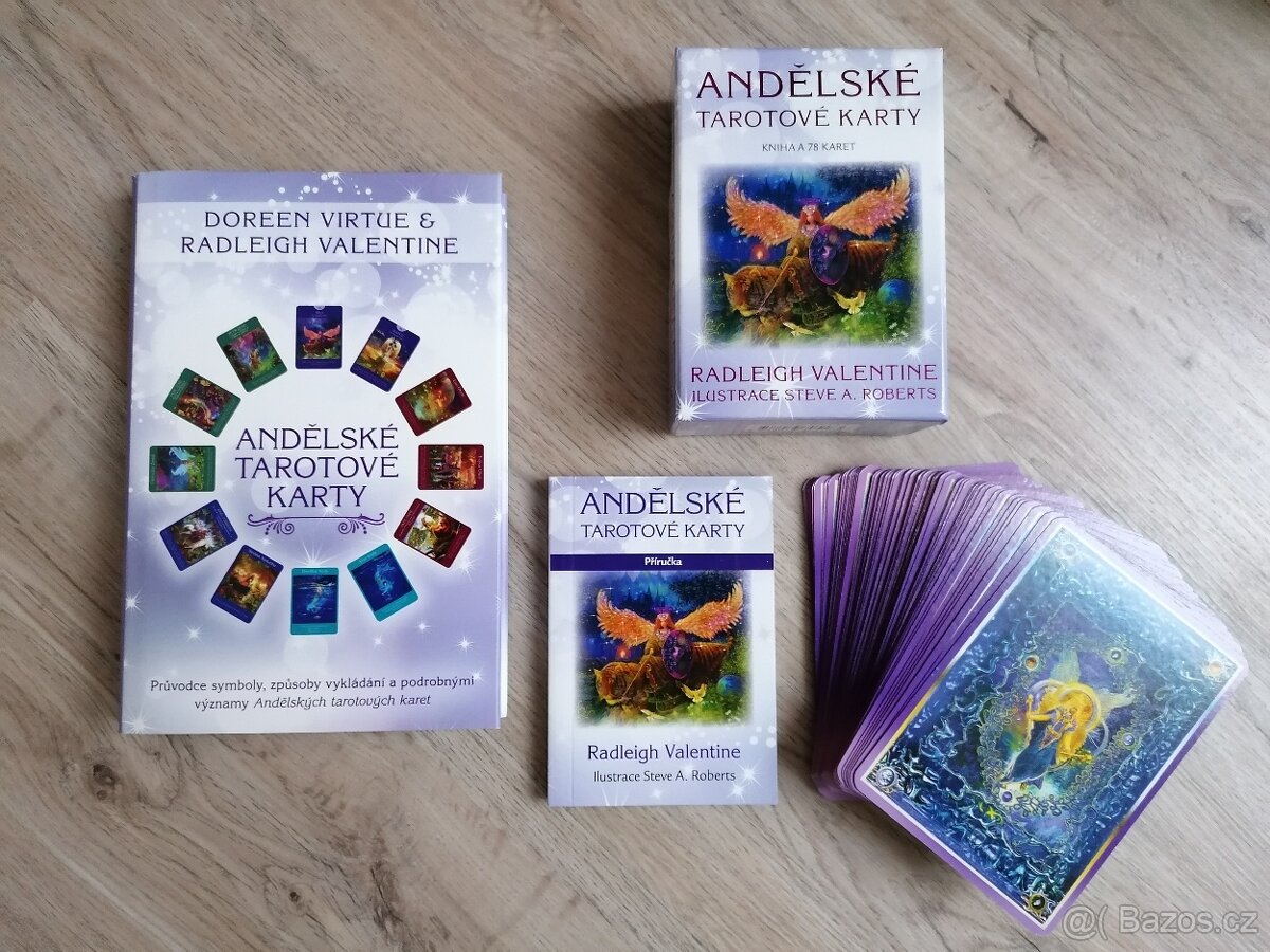 Andělské tarotové karty - SADA KNIHA + KARTY