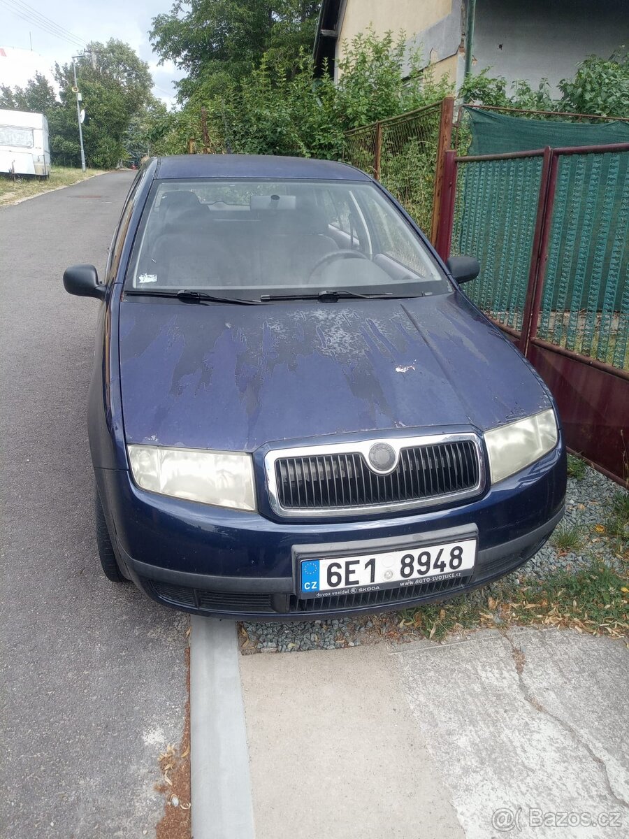 Škoda Fabia 1,9 sdi 47 kw bez stk