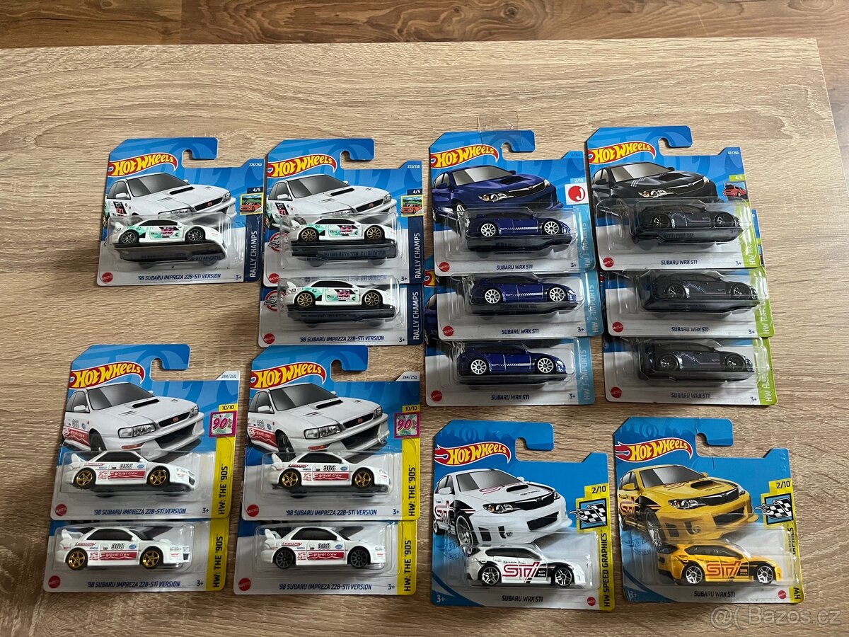 Hotwheels Subaru Impreza STI