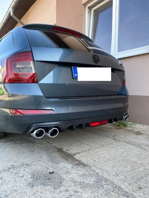 Zadný difuzor pre ŠKODA OCTAVIA 3