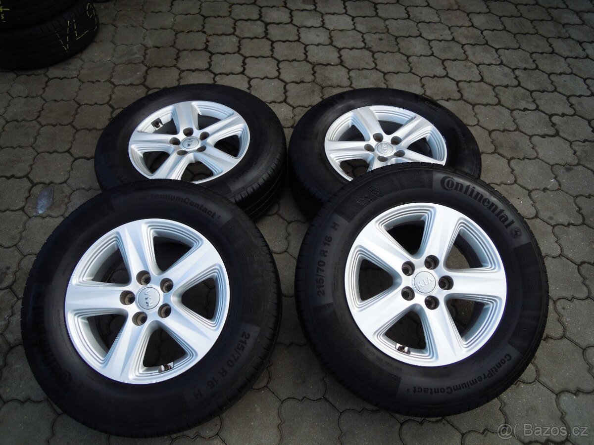 Originál alu kola Kia-Sportage 5x114,3-6,5J x 16 ET36