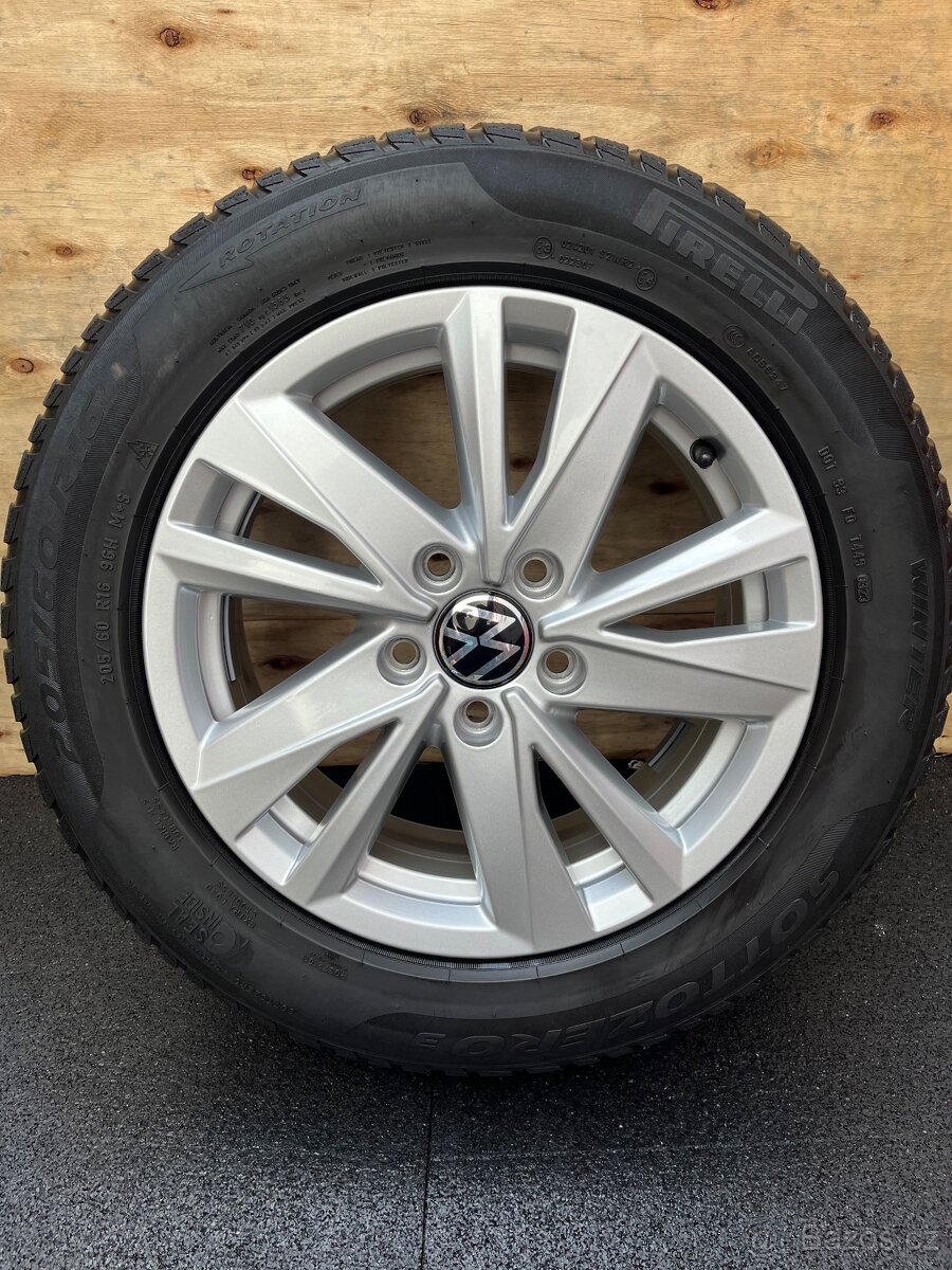 Originál alu 5x112 VW Touran model Karlstadt R16 205/60/16