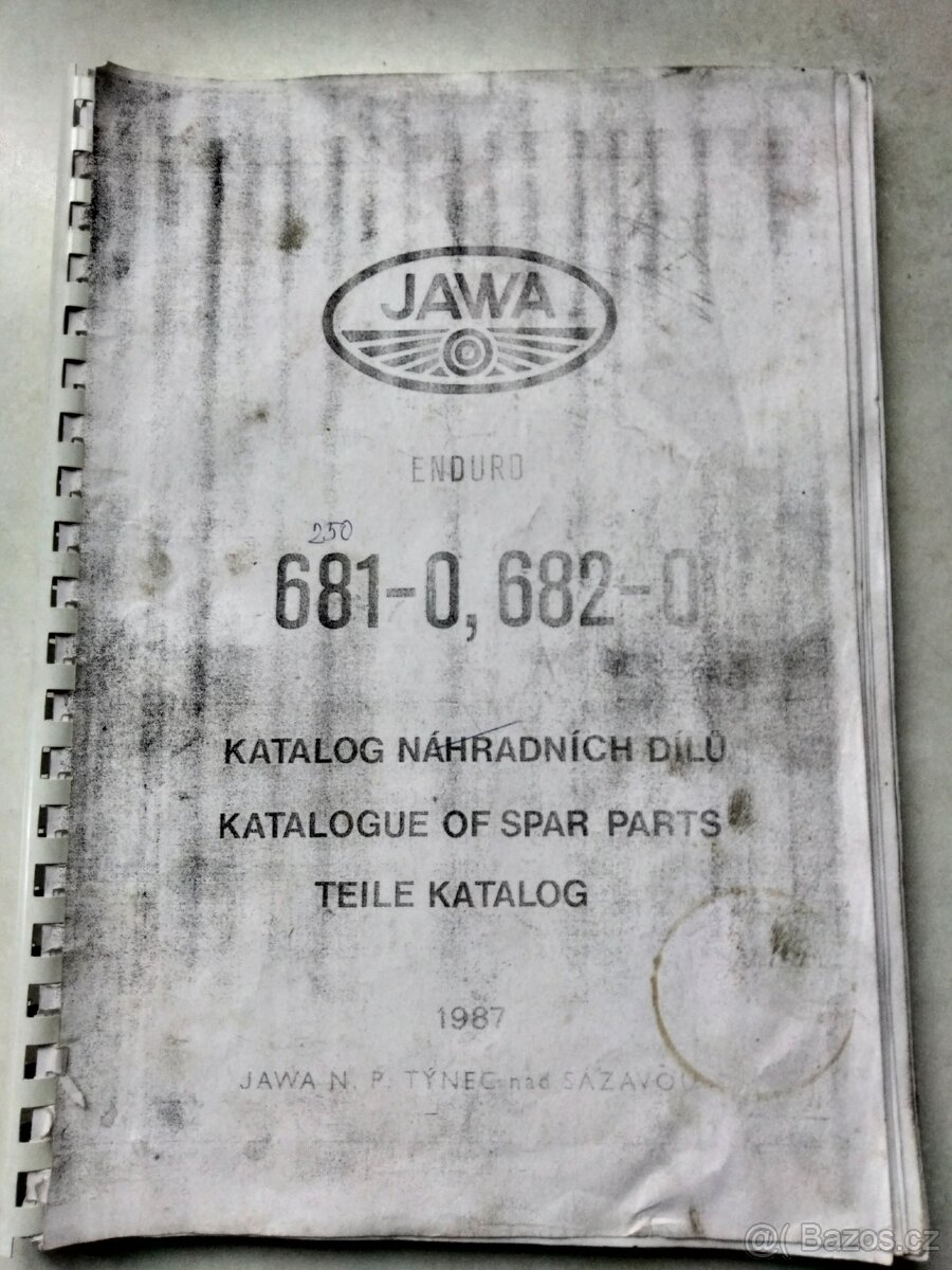 Katalóg Jawa Enduro a Harley