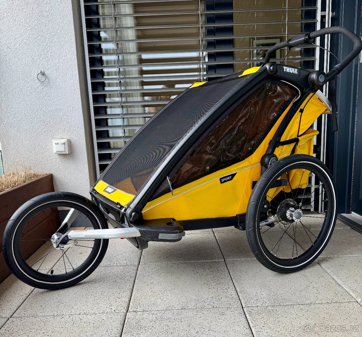 THULE CHARIOT SPORT 2 double Spectra Yellow