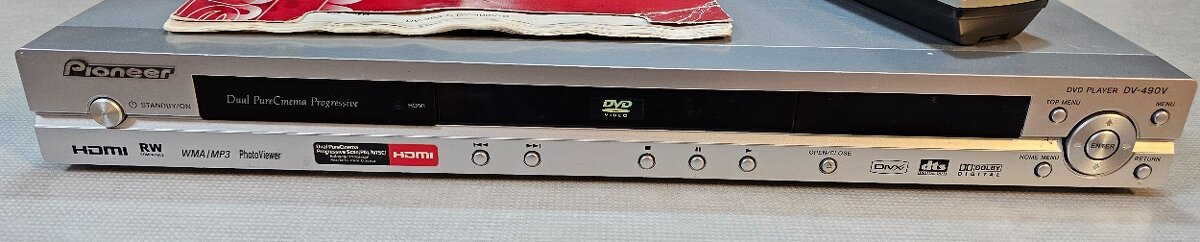 Pioneer DV-490V-S