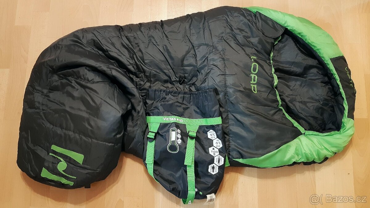 Spací pytel dětský LOAP Vietas Kid, do 160 cm, NOVÝ