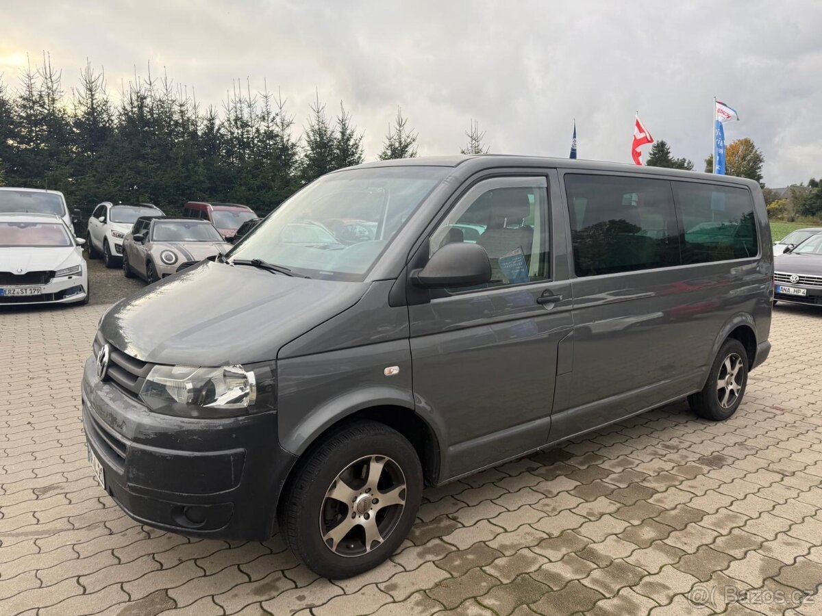 Vw transportér long T5.1, 2.0tdi,75kw Naj.175 TKM,5 mist