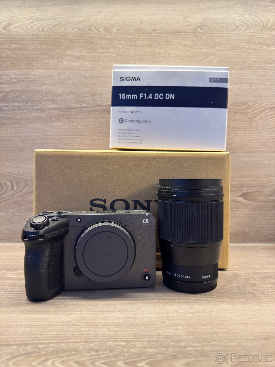 Sony FX30 + Sigma 16mm f1.4 - Zaruka 5.2028