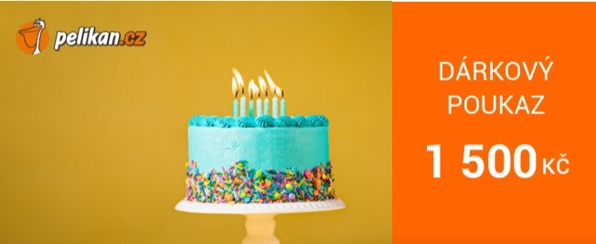 Poukaz na 1500,- na pelikan.cz
