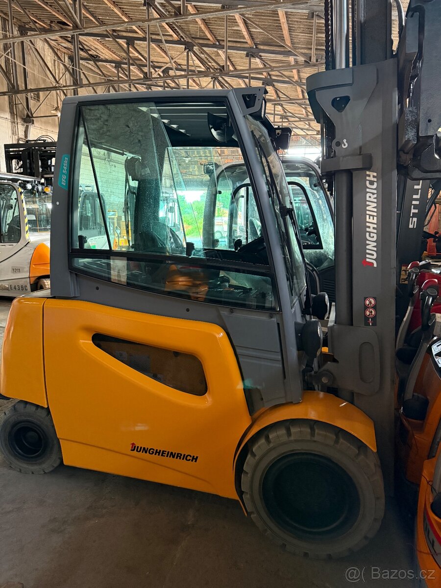 ✳️ Akce el. VZV Jungheinrich EFG 545 s pozicionérem ✳️