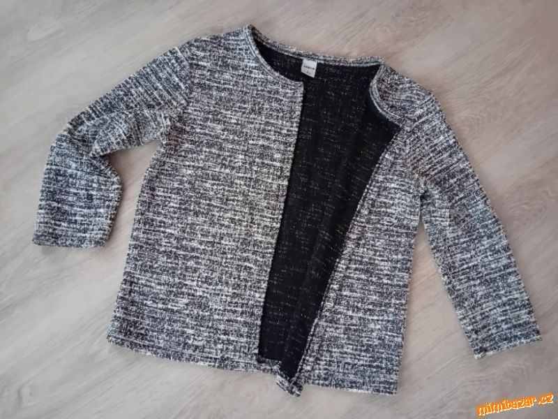 ELEGANTNÍ SVETŘÍKOVÝ KABÁTEK - vel.M/L /zn.Zebra
