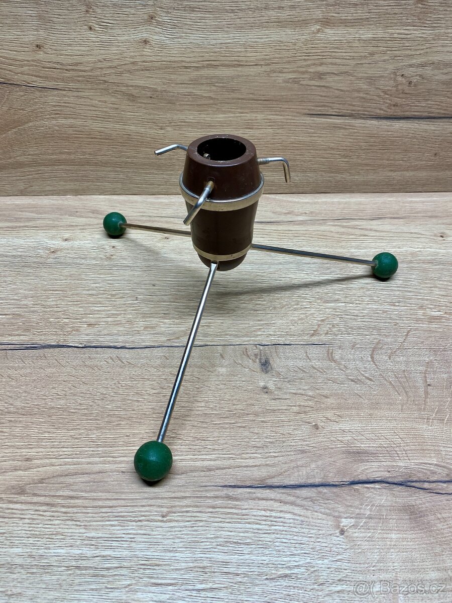 stojan na stromeček stojánek vánoční stromeček retro stojan