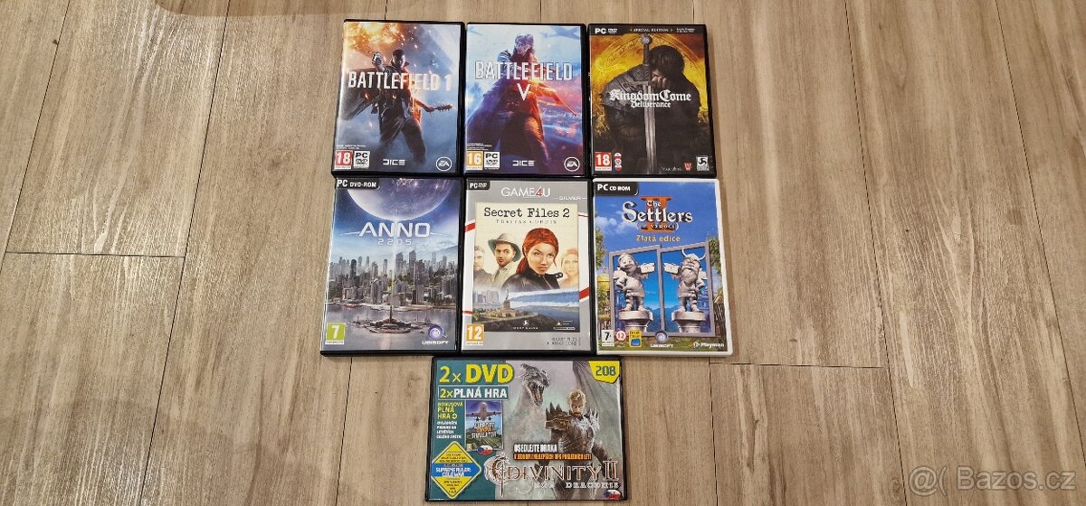 Hry na PC - ANNO, Secret Files 2, Divinity II, Airport Contr