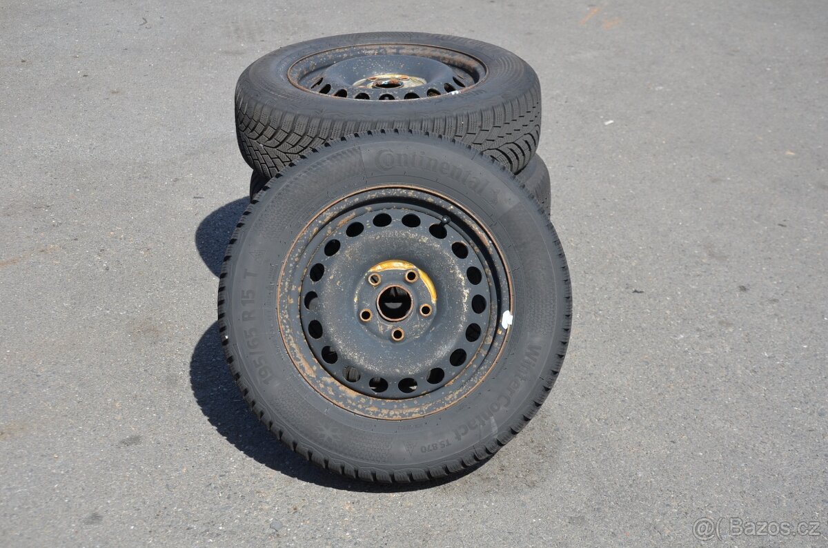 Octavia 2, Caddy, Touran, Golf - zimní kola 15"