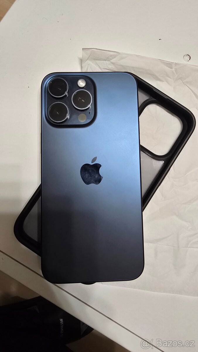iPhone 15 Pro Max – 512 GB – Blue Titanium – TOP stav