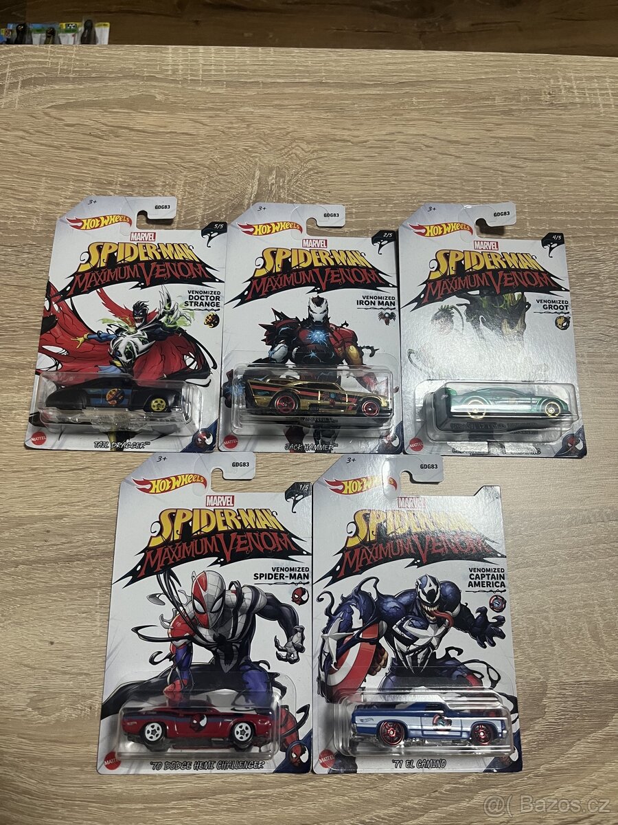 Hotwheels edice Maximum Venom