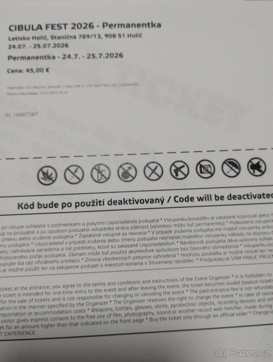 Cibula fest 2026 pernamentka