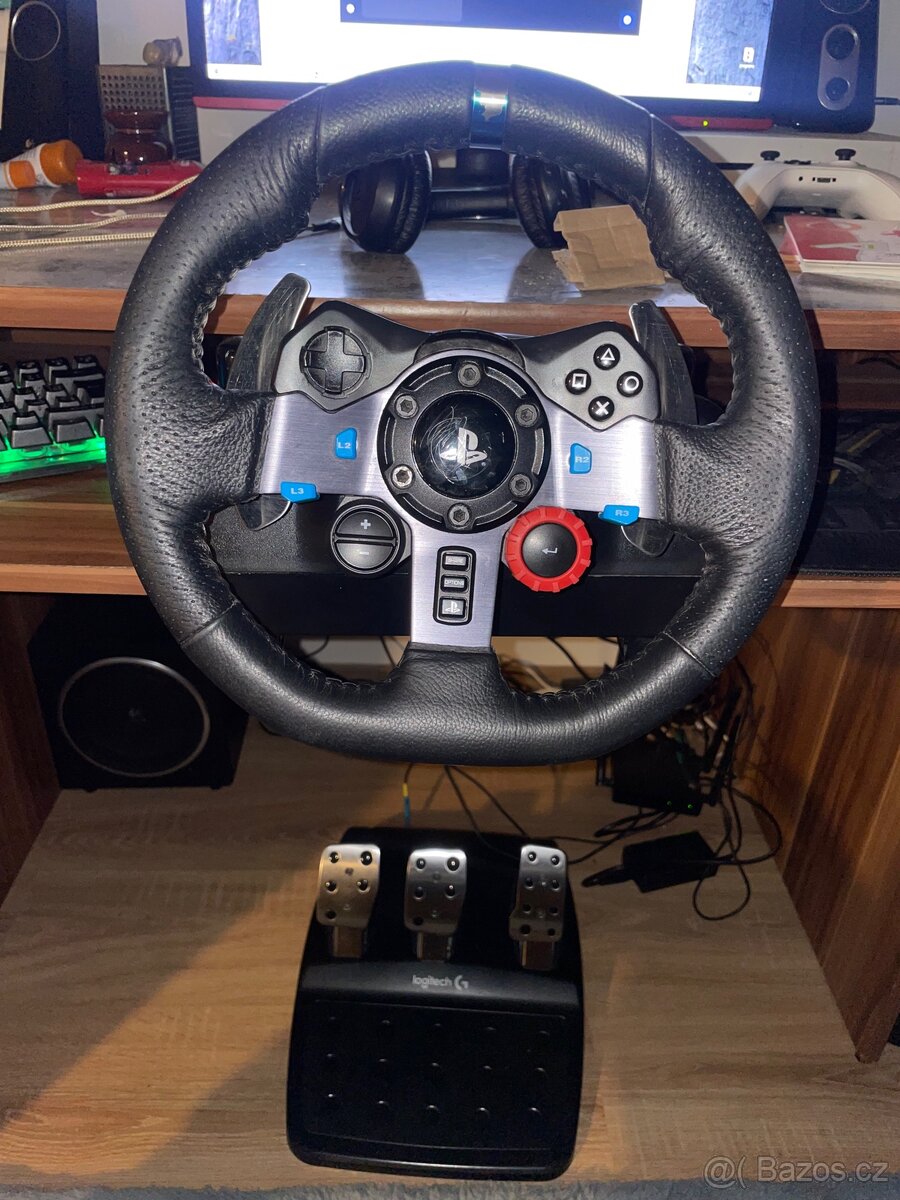 prodám herní volant logitech g29