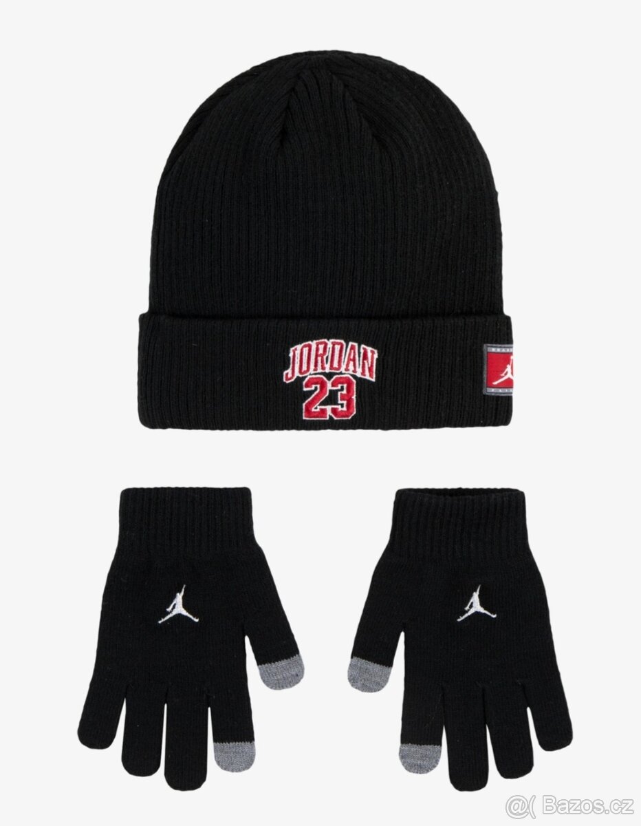 Jordan čepice+rukavice