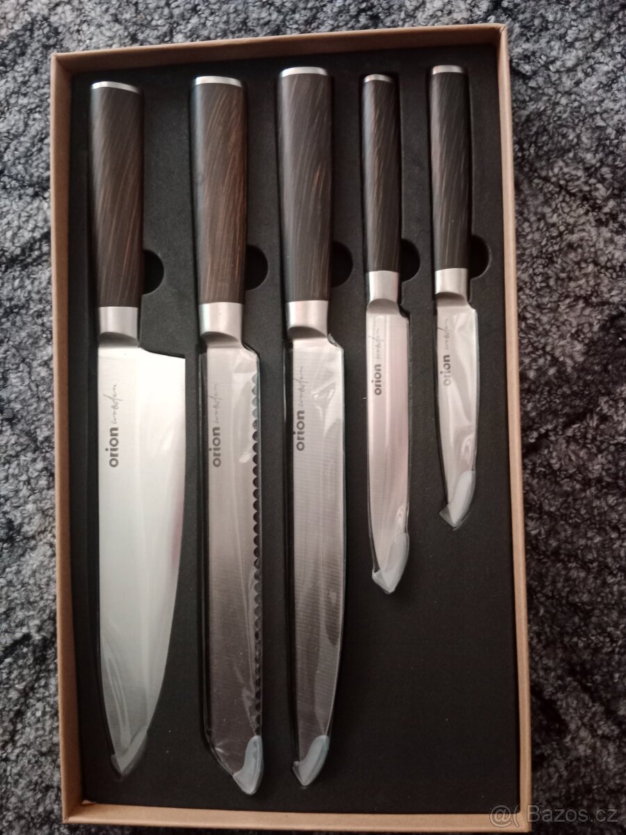 Sada nožů Wooden - NOVÉ